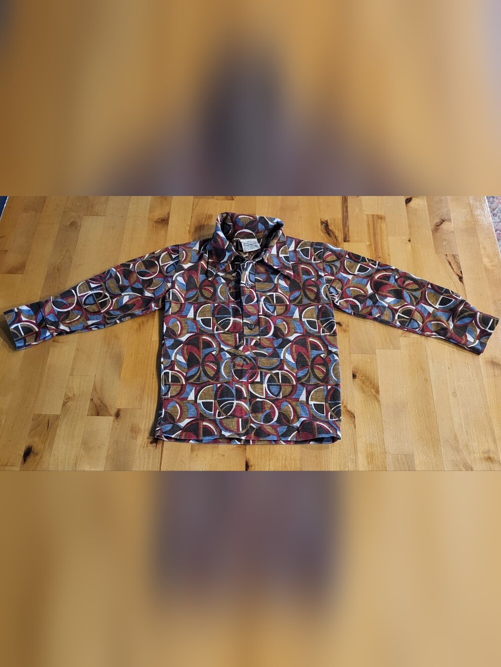 Vntg. 60/70'S Boy's Billy The Kid Shirt (Size 4)